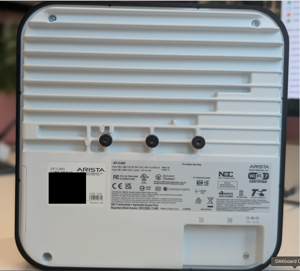 Arista C460 WiFi 7 cover